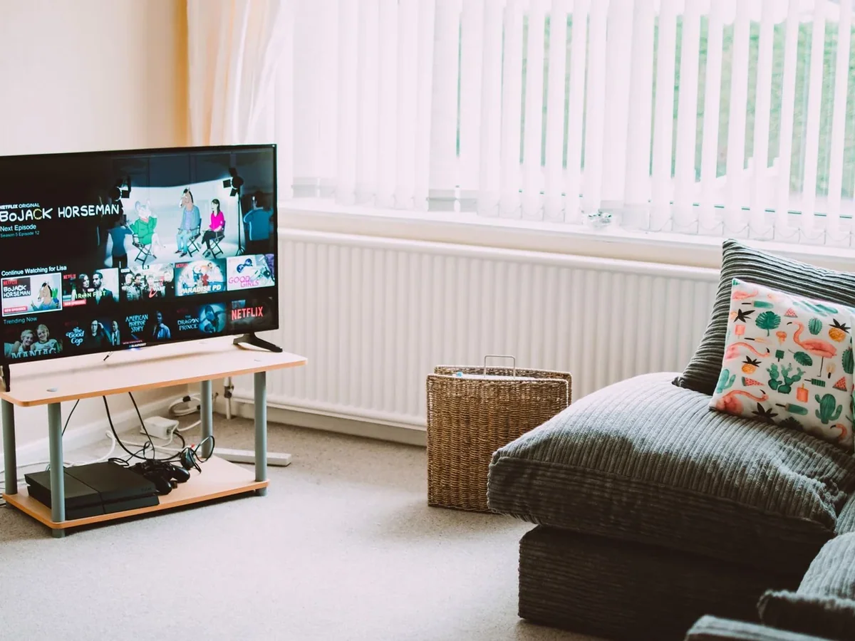 Vision Plus 43 Inch Smart TV angle view